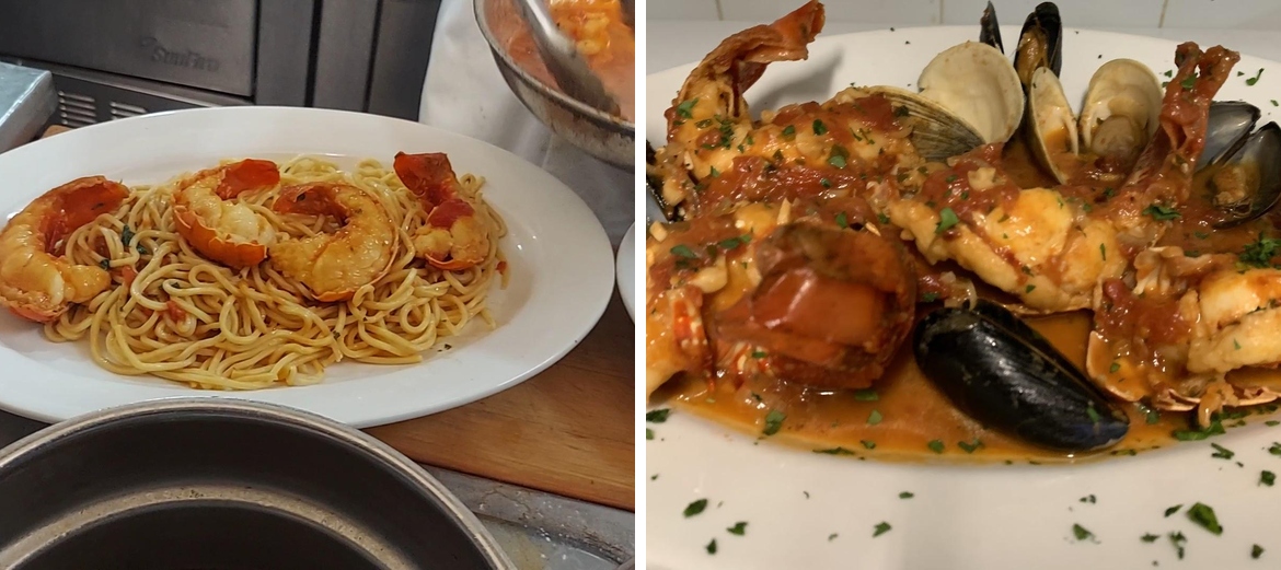 Reno's Trattoria Menu