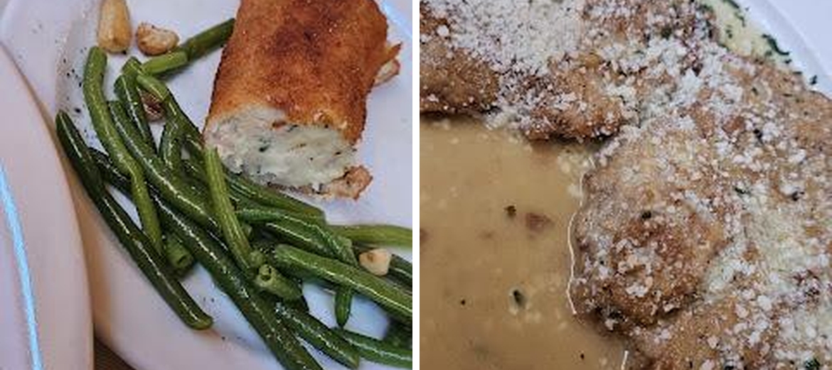 Reno's Trattoria Menu