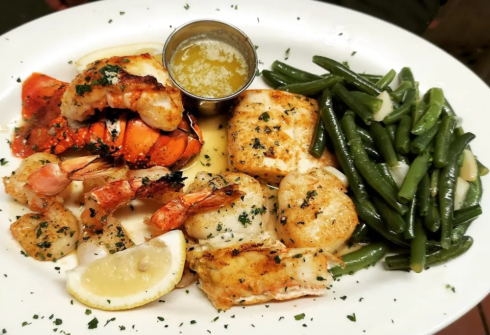 Broiled Seafood Combination