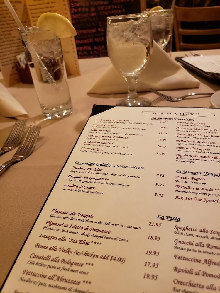 Reno's Trattoria Menu image 3