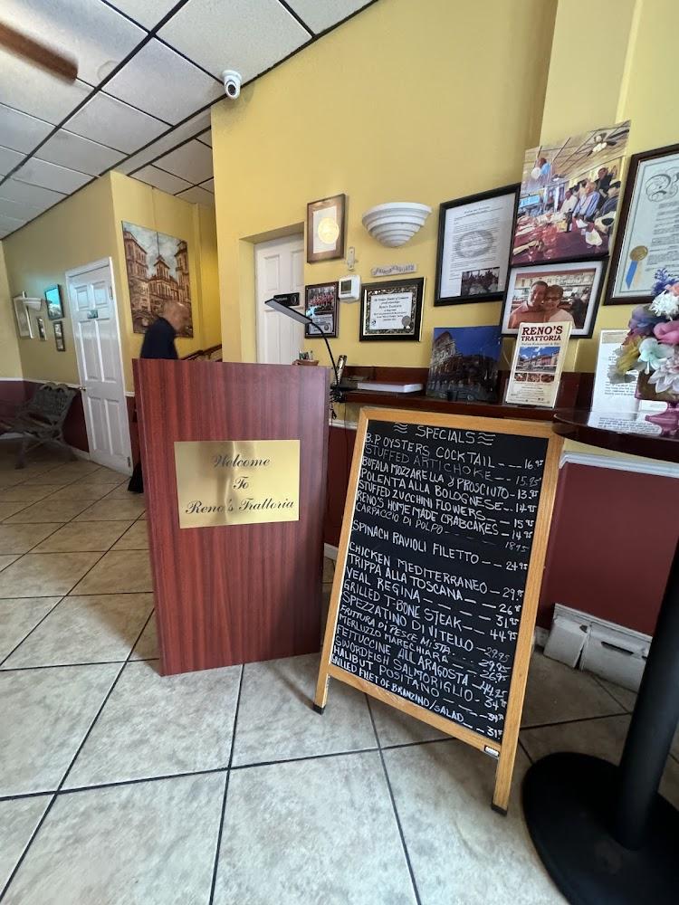 Reno's Trattoria Menu image 4
